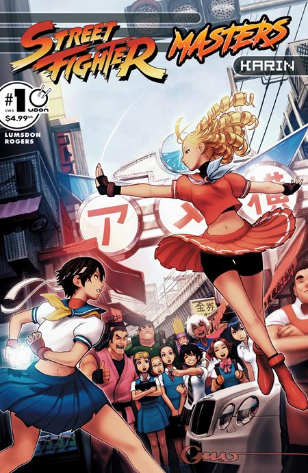 STREET FIGHTER MASTERS KARIN #1 (ONE SHOT) (Limit 1 Per Customer) CVR D INC 1:5 OMAR DOGAN VAR (rel:03/25)