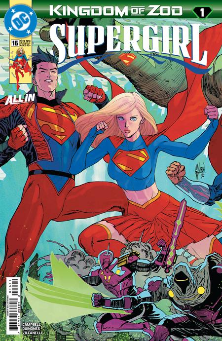 SUPERGIRL #16 (KINGDOM OF ZOD) (Limit 2 Per Cover) (rel:08/12)~