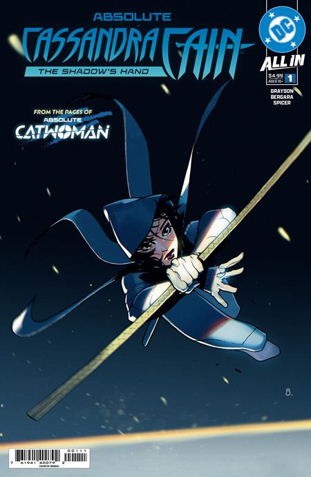 ABSOLUTE CASSANDRA CAIN THE SHADOWS HAND #1 (ONE SHOT) (Limit 2 Per Cover) (rel:09/16)