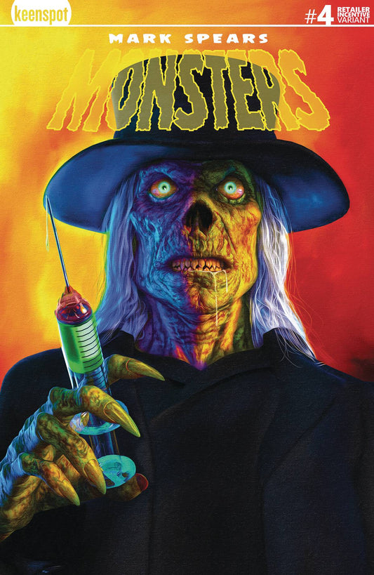 MARK SPEARS MONSTERS #4 CVR H 25 COPY INCV (Net) (rel:04/30)