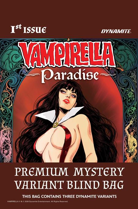 VAMPIRELLA PARADISE #1 CVR J PREMIUM MYSTERY BLIND BAG VAR (Limit 2 Per Cover) (rel:11/18)