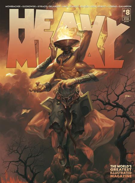 HEAVY METAL MAGAZINE #8 (MR) (Limit 2 Per Cover) (rel:12/16)