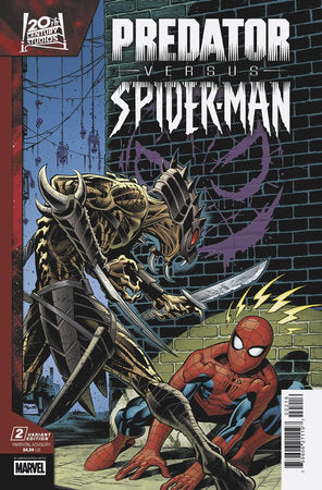 PREDATOR VS. SPIDER-MAN #2 ED MCGUINNESS VARIANT[1:25] (rel:05/28)