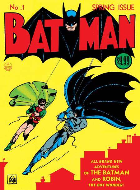BATMAN (1940) #1 FACSIMILE EDITION (Limit 2 Per Cover) (rel:09/17)