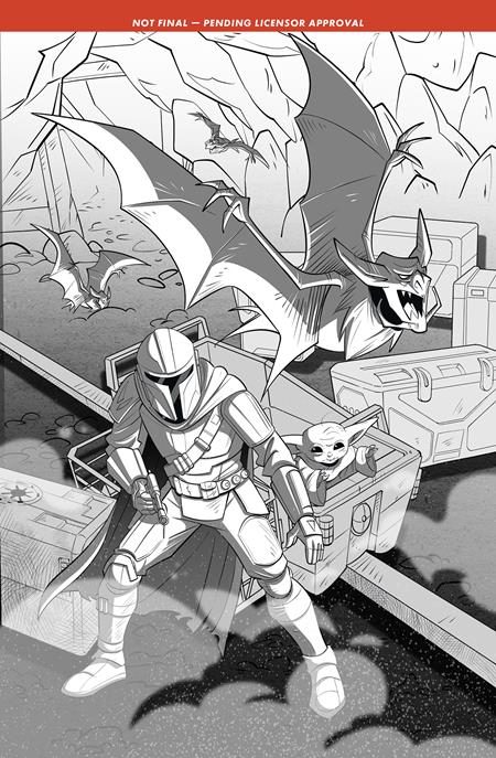 STAR WARS THE MANDALORIAN AND GROGU NIGHTMARE ON NEVARRO (ONE SHOT) (Limit 1 Per Cover) (rel:10/21)