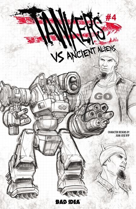 TANKERS VS ANCIENT ALIENS #4 (OF 4) (Limit 2 Per Cover) (rel:09/09)