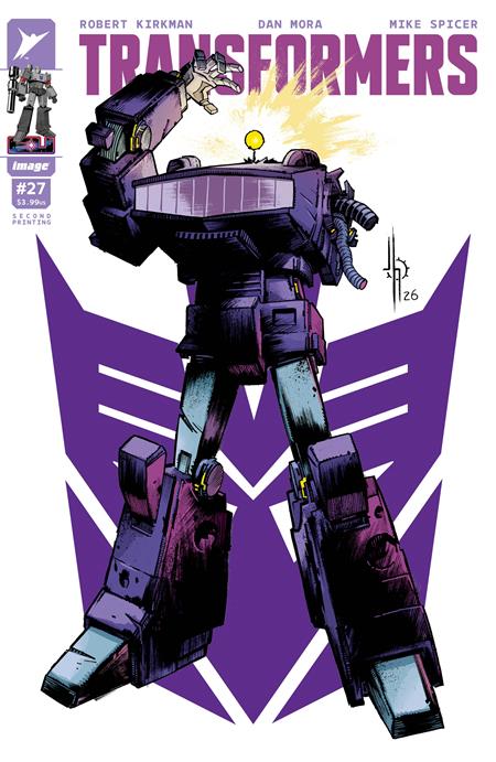 TRANSFORMERS #27 2ND PTG (Limit 1 Per Cover) (rel:06/10)