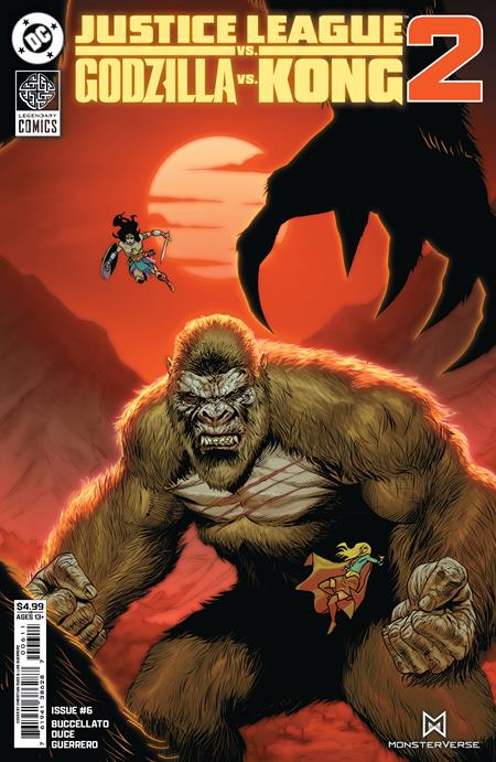 JUSTICE LEAGUE VS GODZILLA VS KONG 2 #6 (OF 7) (Limit 2 Per Cover) (rel:12/24)~