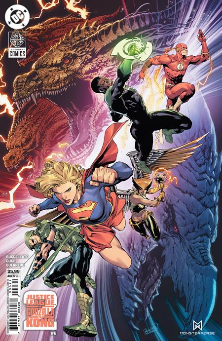 JUSTICE LEAGUE VS GODZILLA VS KONG 2 #6 (OF 7) (Limit 2 Per Cover) (rel:12/24)~