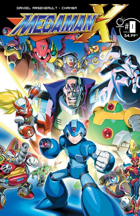 MEGA MAN X #0 (OF 5) (Limit 2 Per Cover) (rel:01/14)