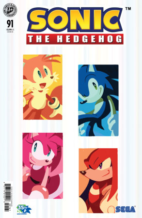 Sonic the Hedgehog #91 Variant RI (10) Foil (Fourdraine)[1:10] (Limit 1 Per Customer) (rel:10/28)