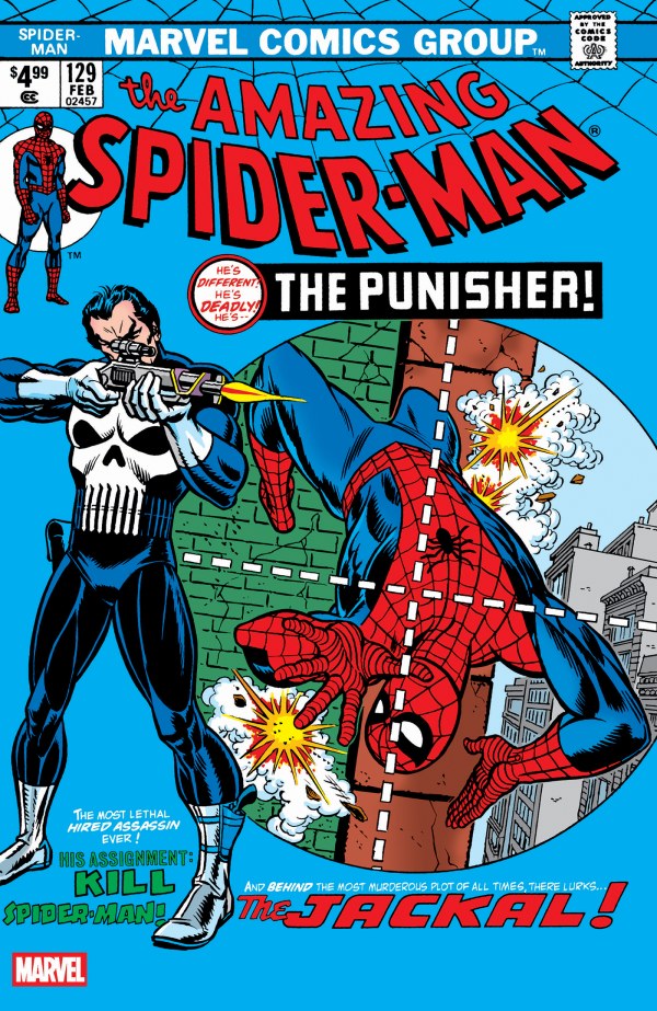 AMAZING SPIDER-MAN #129 FACSIMILE EDITION [NEW PRINTING 2] (Limit 2 Per Cover) (rel:07/08)