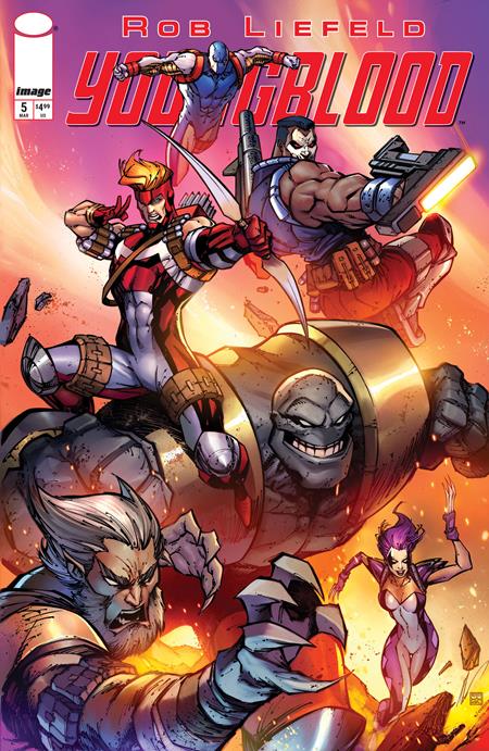 YOUNGBLOOD #5 (MR) (Limit 2 Per Cover) (rel:04/01)