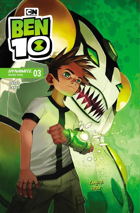BEN 10 #3 CVR Q INC 1:7 ERIC CANETE FOIL VAR (Limit 1 Per Customer) (rel:07/08)~