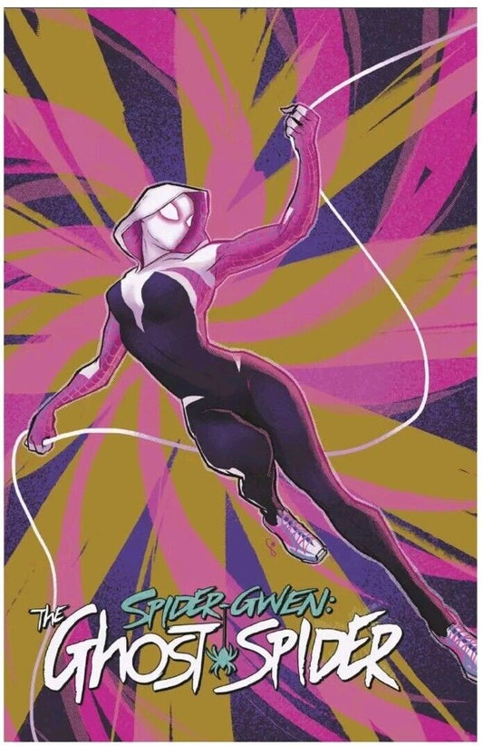 SPIDER-GWEN THE GHOST SPIDER 1 2ND PRINT SOUZA VARIANT NM MARVEL COMICS 2024 (rel:7/10)