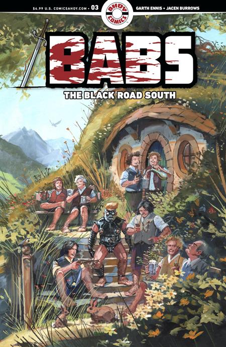 BABS THE BLACK ROAD SOUTH #3 (OF 6) CVR B 3 COPY KEITH BURNS UNLOCK VAR (MR) (Limit 1 Per Customer) (rel:03/25)~