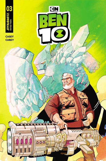 BEN 10 #3 CVR R INC 1:10 SEBASTIAN PIRIZ FOIL VAR (Limit 1 Per Customer) (rel:07/08)~