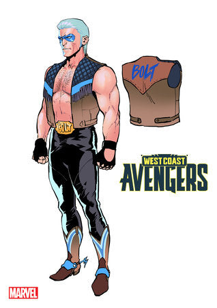 WEST COAST AVENGERS #1 DANNY KIM DESIGN VARIANT[1:10] (rel:11/27)