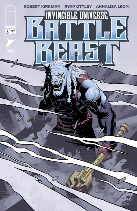 INVINCIBLE UNIVERSE BATTLE BEAST #8 4TH PTG (Limit 1 Per Cover) (rel:09/09)