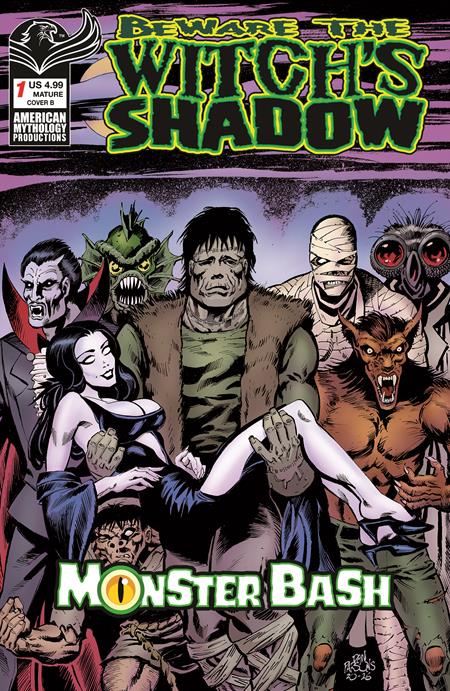 BEWARE THE WITCHS SHADOW MONSTER BASH #1 (MR) (Limit 2 Per Cover) (rel:09/30)