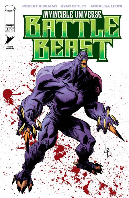 INVINCIBLE UNIVERSE BATTLE BEAST #1 2ND PTG (Limit 2 Per Cover) (rel:06/11)~