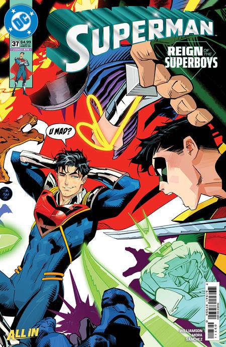 SUPERMAN #37 (THE REIGN OF THE SUPERBOYS) (Limit 2 Per Cover) (rel:04/22)