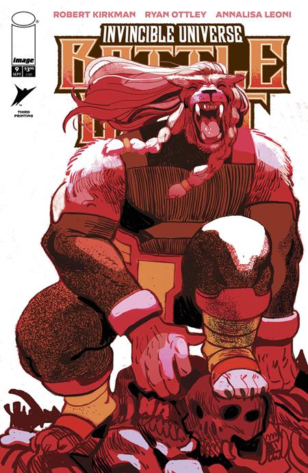 INVINCIBLE UNIVERSE BATTLE BEAST #9 3RD PTG (Limit 1 Per Cover) (rel:09/09)