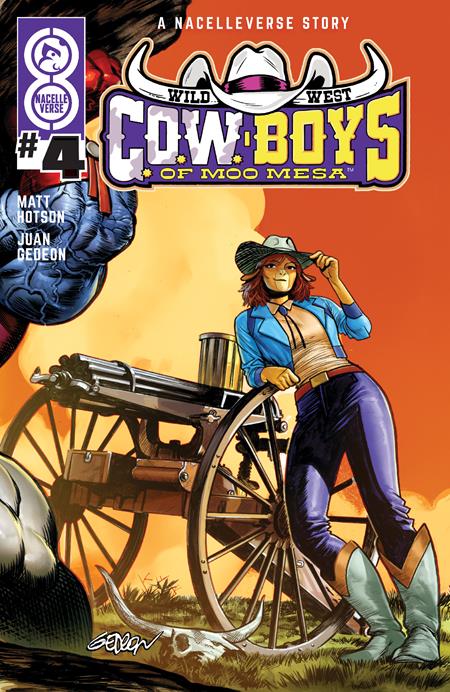 WILD WEST COW-BOYS OF MOO MESA #4 (OF 4) (Limit 2 Per Cover) (rel:12/31)~
