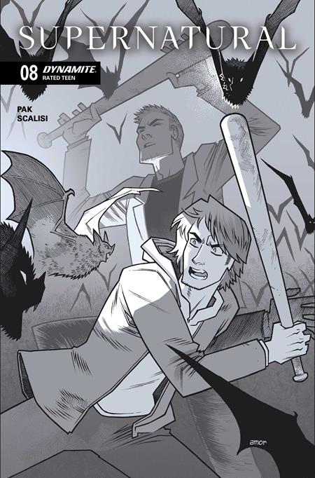 SUPERNATURAL #8 CVR H INCV 1:10 JOHN AMOR LINE ART (Limit 1 Per Customer) (rel:06/17)