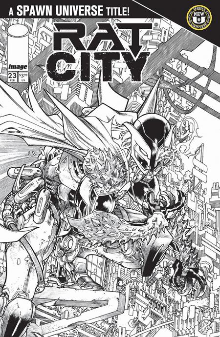 SPAWN RAT CITY #23 (Limit 1 Per Cover) (rel:03/18)~