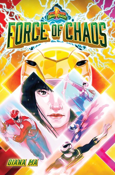 MIGHTY MORPHIN POWER RANGERS NOVEL TP VOL 01 FORCE OF CHAOS (Limit 2 Per Cover) (rel:04/22)