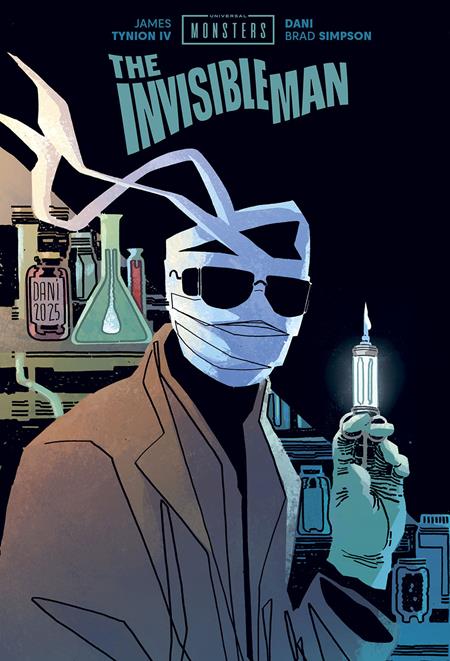 UNIVERSAL MONSTERS THE INVISIBLE MAN HC DANI & BRAD SIMPSON CVR (Limit 2 Per Cover) (rel:03/25)