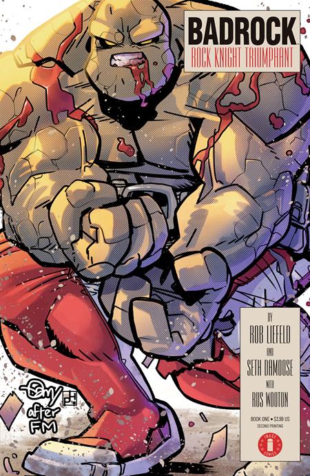 BADROCK #1 2ND PTG (Limit 1 Per Cover) (rel:08/19)~