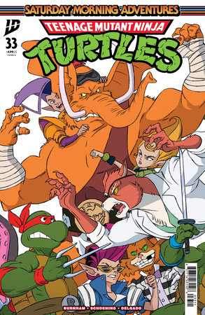 Teenage Mutant Ninja Turtles: Saturday Morning Adventures #33 (Limit 2 Per Cover) (rel:01/28)