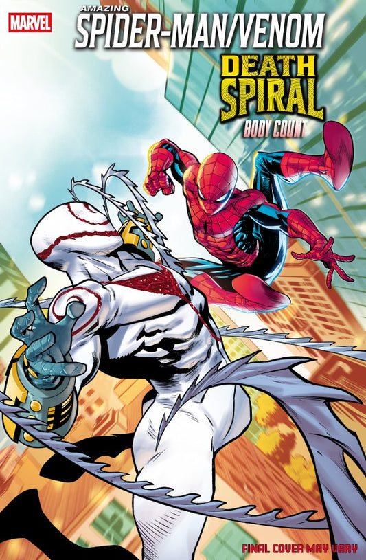 AMAZING SPIDER-MAN/VENOM: DEATH SPIRAL - BODY COUNT #1 (Limit 1 Per Customer) FRANCESCO MANNA VARIANT [DS][1:25] (rel:05/13)