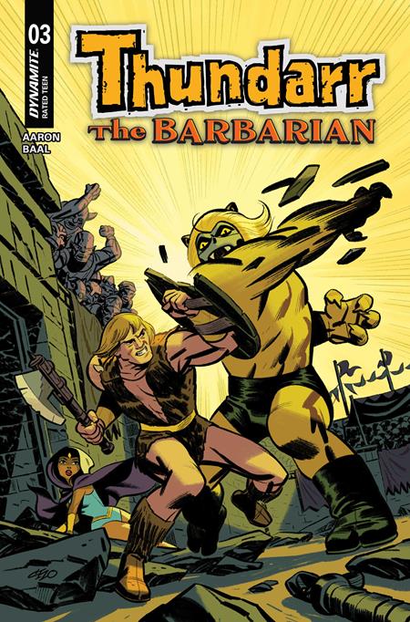 THUNDARR THE BARBARIAN #3 (Limit 1 Per Cover) (rel:04/29)~