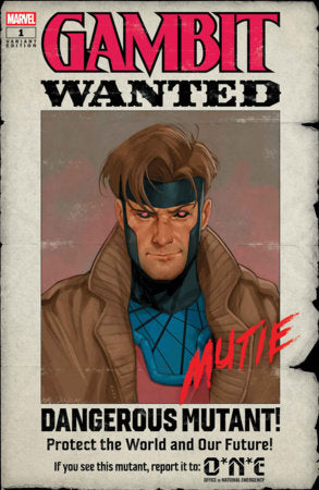 GAMBIT: WANTED #1 (Limit 2 Per Cover) (rel:07/22)