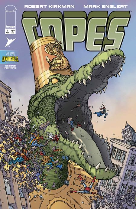 INVINCIBLE UNIVERSE CAPES #4 2ND PTG (Limit 1 Per Cover) (rel:04/08)~
