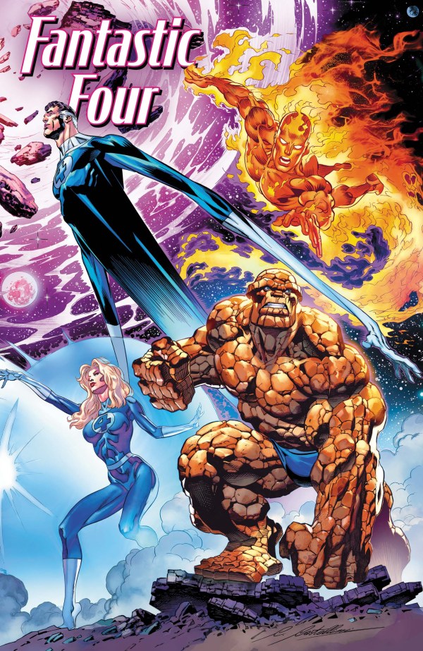 FANTASTIC FOUR #1 CLAUDIO CASTELLINI WRAPAROUND VARIANT[1:25] (Limit 2 Per Cover) (rel:07/09)