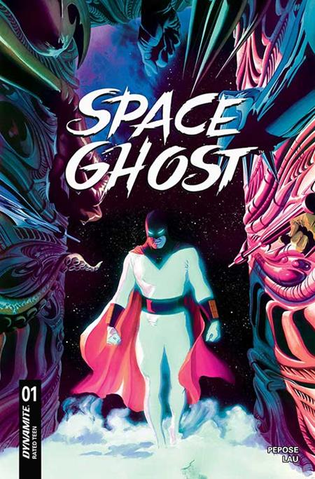 SPACE GHOST (2025) #1 CVR V FOC BONUS ALEX ROSS ULTRAVIOLET VAR (Limit 2 Per Cover) (rel:08/13)