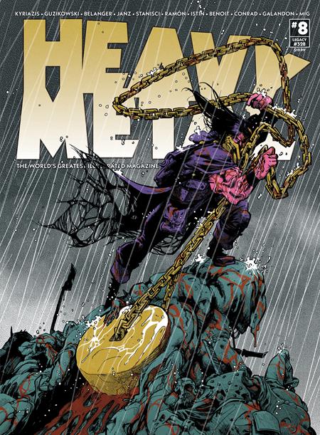HEAVY METAL MAGAZINE #8 (MR) (Limit 2 Per Cover) (rel:12/16)