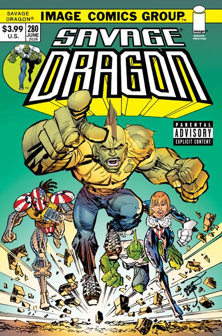 SAVAGE DRAGON #280 2ND PTG (MR) (Limit 1 Per Cover) (rel:08/05)
