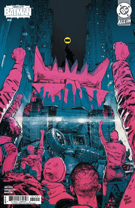 ABSOLUTE BATMAN #14 CVR D INC 1:25 CLAY MANN & SETH MANN CARD STOCK VAR (Limit 1 Per Customer) (rel:11/26)