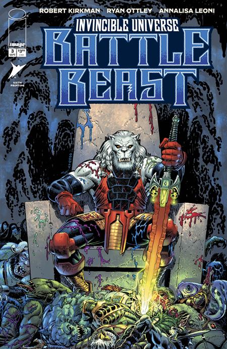 INVINCIBLE UNIVERSE BATTLE BEAST #3 6TH PTG (Limit 1 Per Cover) (rel:09/30)