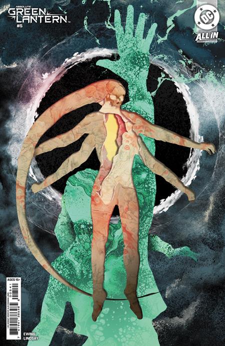 ABSOLUTE GREEN LANTERN #5 CVR D INC 1:25 ALEX ECKMAN-LAWN CARD STOCK VAR (rel:08/06)