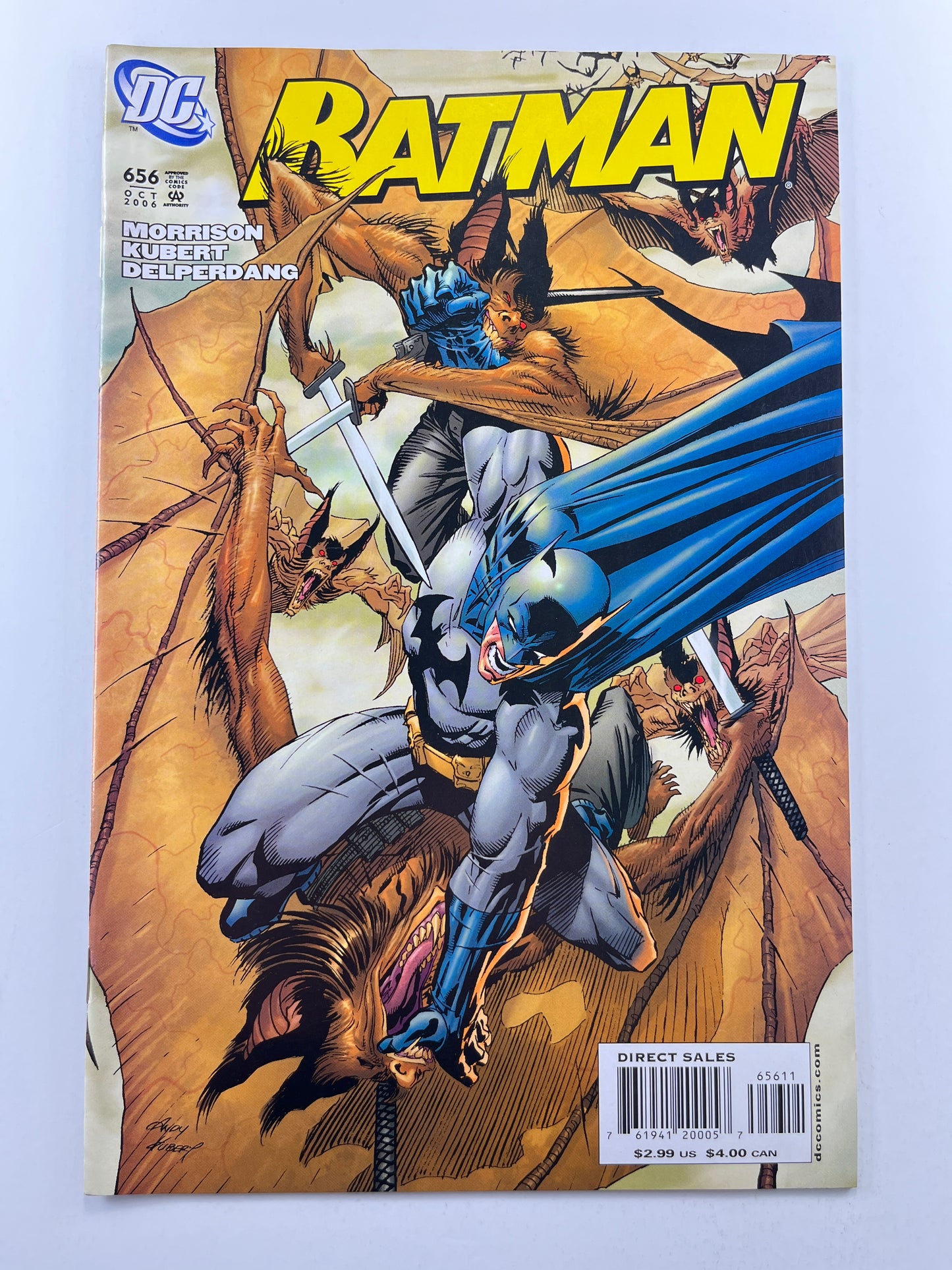 Batman #656 (Oct 2006) (1st Full Damian Wayne)