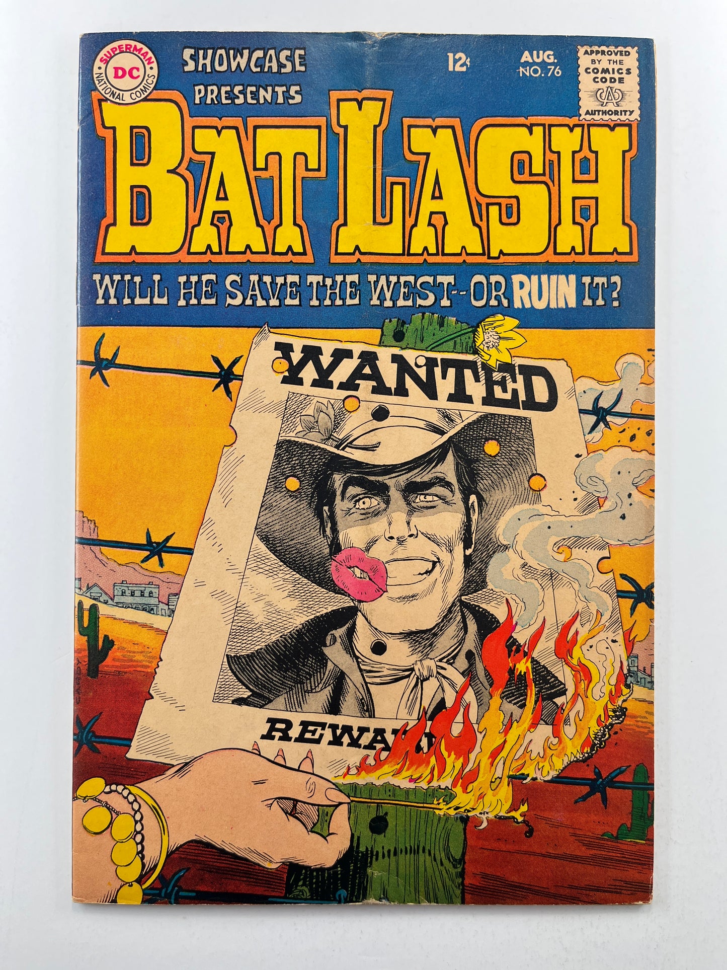 Showcase #76 (Aug 1968) (1st Bat Lash)
