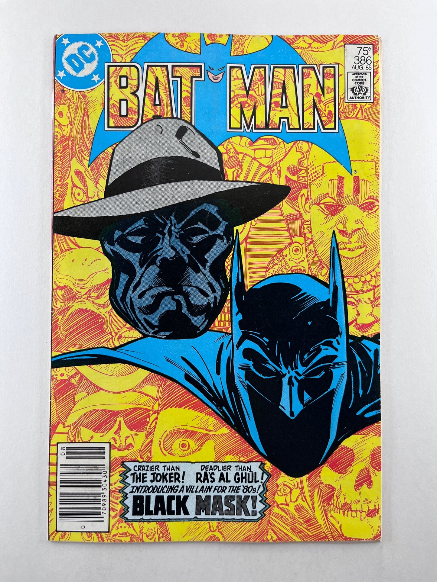 Batman #386 (Aug 1985) (1st Black Mask)