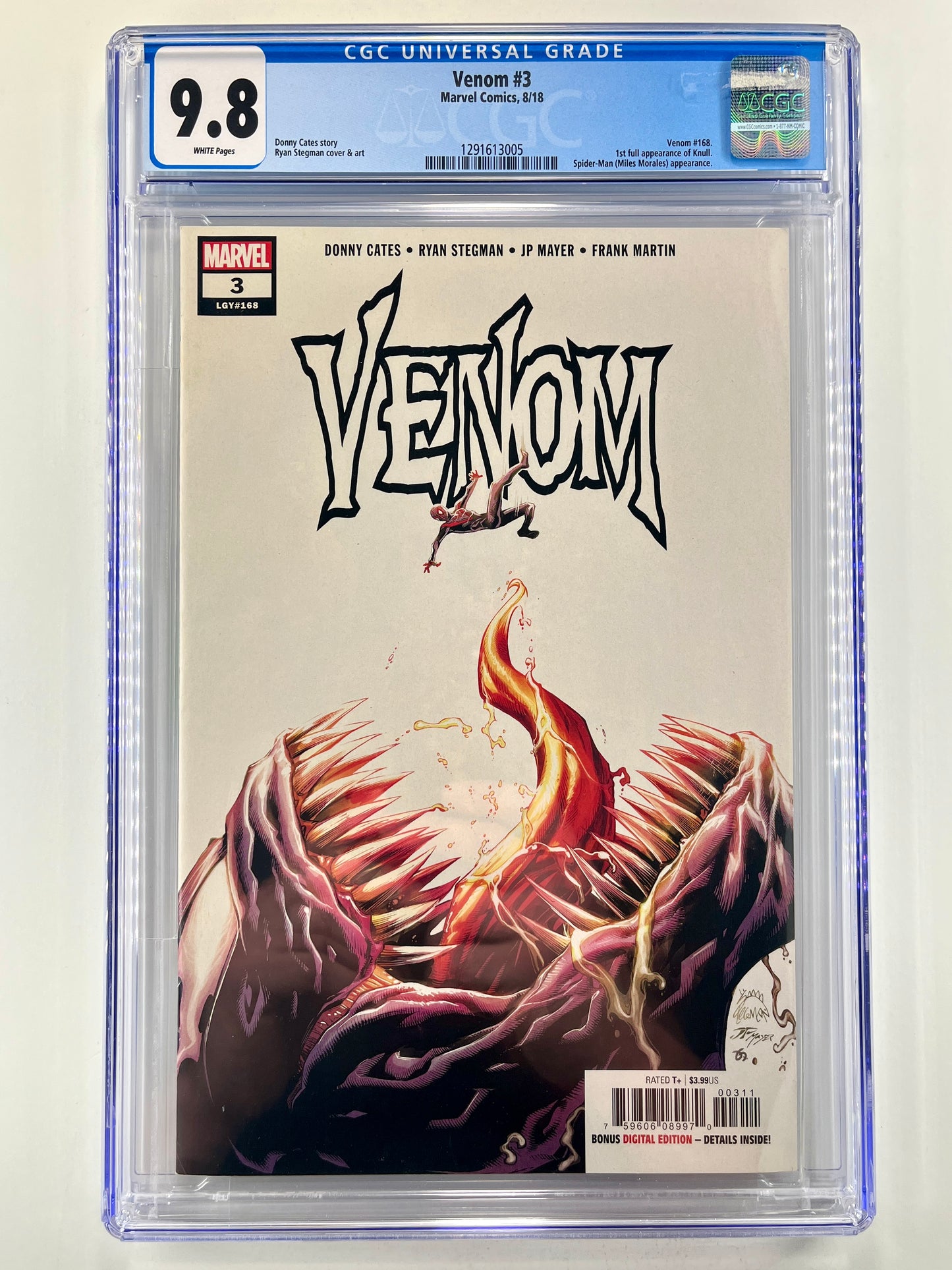 Venom #3 CGC 9.8 (Aug 2018)