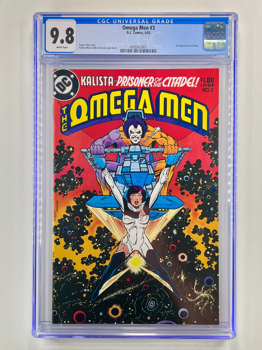 The Omega Men #3 CGC 9.8 (Jun 1983)